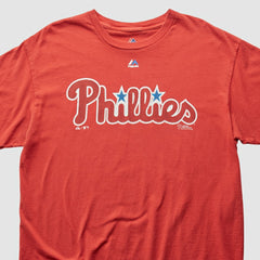 Philadelphia Phillies Majestic 2013 T-Shirt - Red - Vintage T-shirts