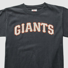 San Francisco Giants Majestic 2000s T-Shirt - Black - Vintage T-shirts