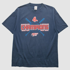 Boston Red Sox 2007 T-Shirt - Navy - Vintage T-shirts