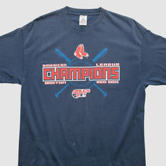 Boston Red Sox 2007 T-Shirt - Navy - Vintage T-shirts