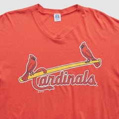St. Louis Cardinals Russell 1998 T-Shirt - Orange - XVintage T-shirts