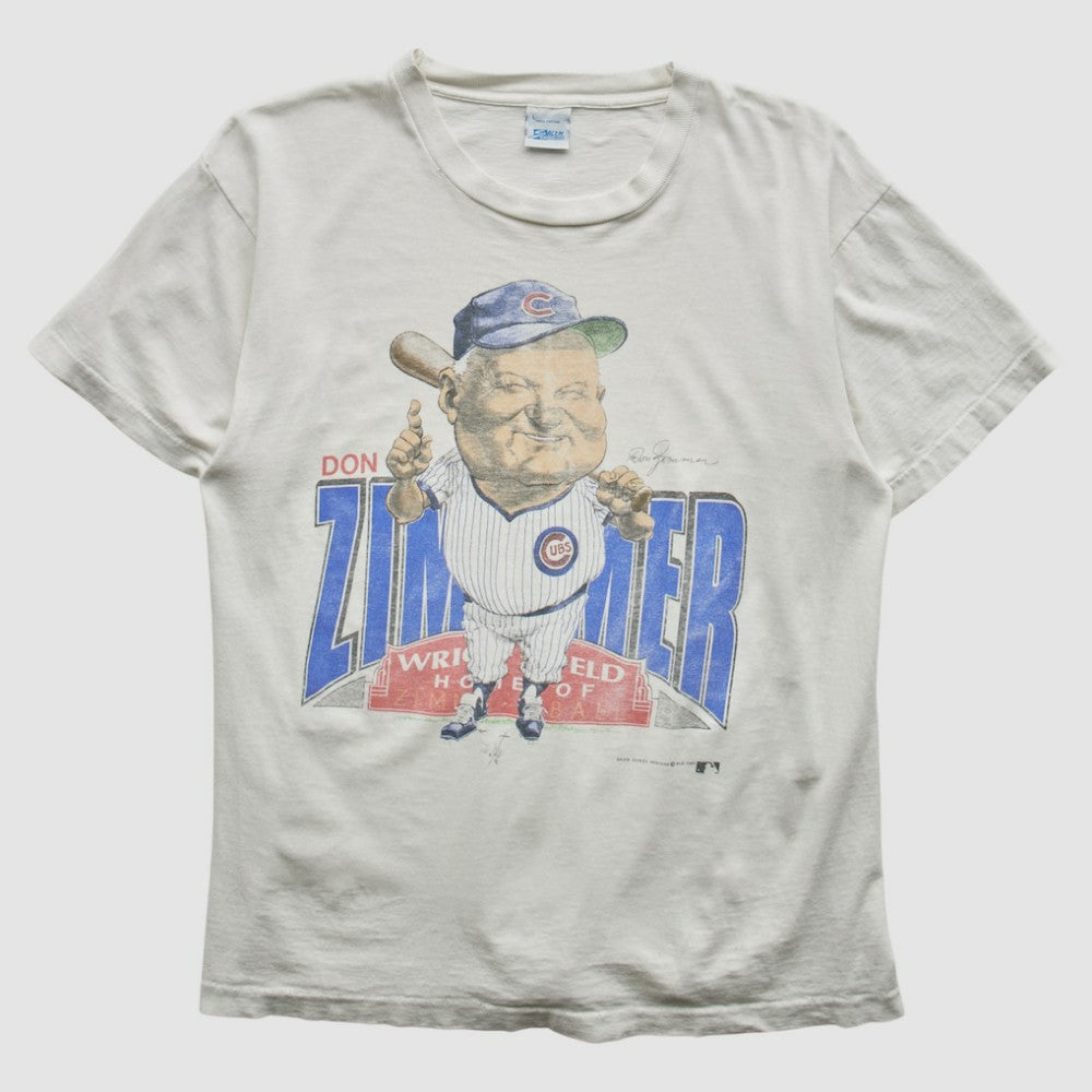 Chicago Cubs Salem 1989 T-Shirt - White - Vintage T-shirts