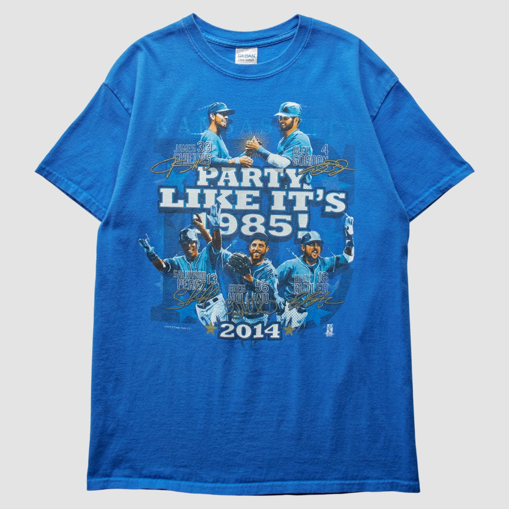 Kansas City Royals 2014 T-Shirt - Blue - Vintage T-shirts
