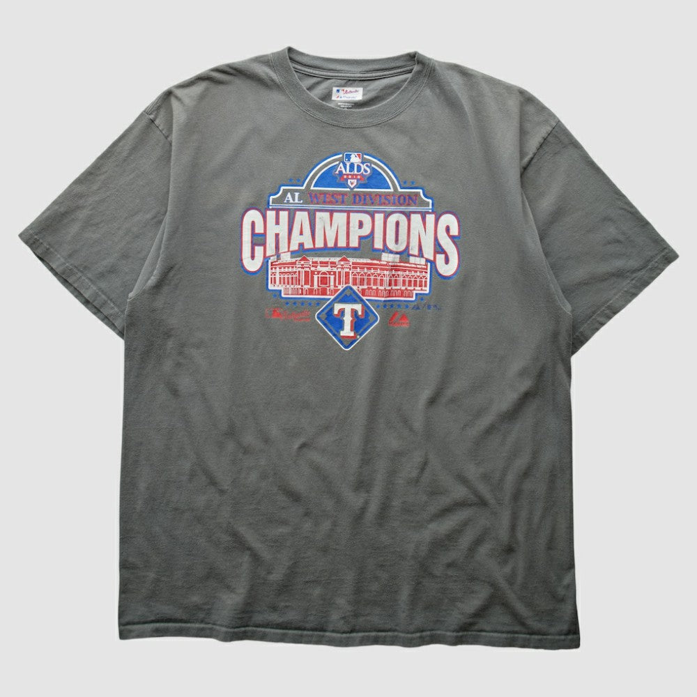 Texas Rangers 2010 T-Shirt - Gray - XVintage T-shirts