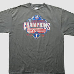 Texas Rangers 2010 T-Shirt - Gray - XVintage T-shirts