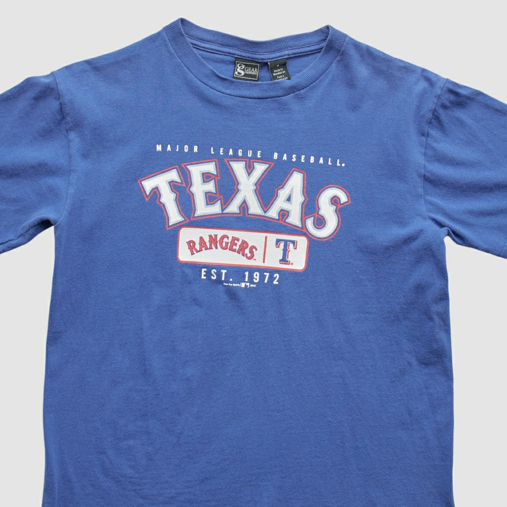 Texas Rangers Gear For Sports 2012 T-Shirt - Blue - XVintage T-shirts