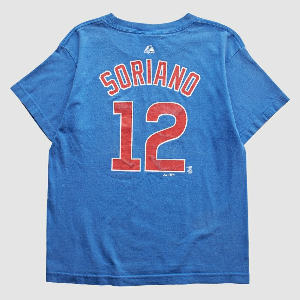Chicago Cubs Majestic 2006 T-Shirt - Blue - XVintage T-shirts