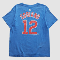 Chicago Cubs Majestic 2006 T-Shirt - Blue - XVintage T-shirts