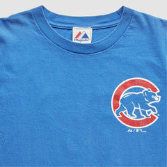 Chicago Cubs Majestic 2006 T-Shirt - Blue - XVintage T-shirts