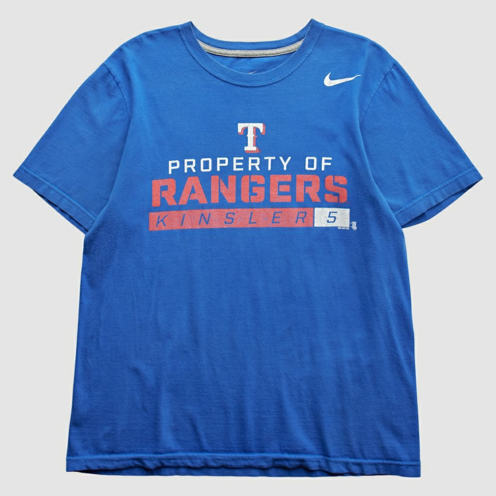 Texas Rangers Nike 2012 T-Shirt - Blue - Vintage T-shirts