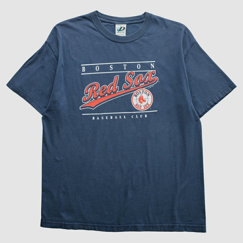 Boston Red Sox Dynasty 2000s T-Shirt - Navy - Vintage T-shirts