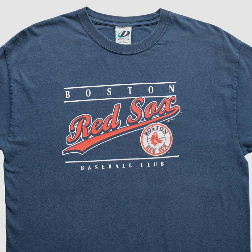 Boston Red Sox Dynasty 2000s T-Shirt - Navy - Vintage T-shirts