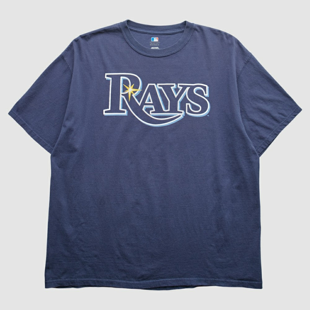 Tampa Bay Rays Genuine Merchandise 2000s T-Shirt - Navy - 2XVintage T-shirts