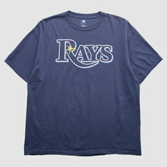 Tampa Bay Rays Genuine Merchandise 2000s T-Shirt - Navy - 2XVintage T-shirts