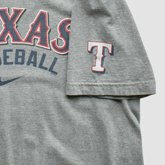 Texas Rangers Nike 2012 T-Shirt - Heather Gray - Vintage T-shirts
