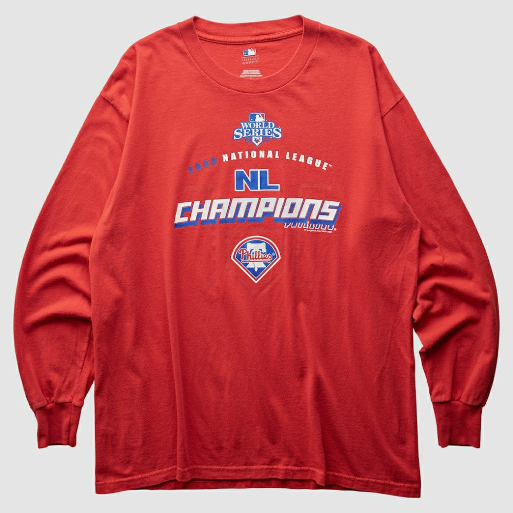 Philadelphia Phillies 2008 T-Shirt - Red - Vintage T-shirts