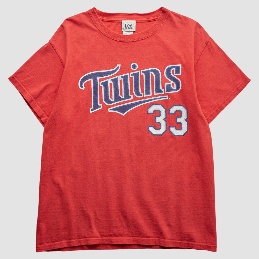 Minnesota Twins Lee Apparel 2000s T-Shirt - Red - XVintage T-shirts