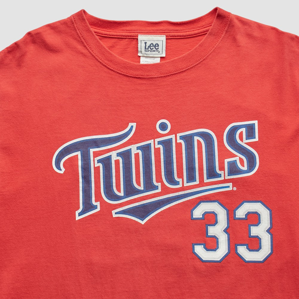 Minnesota Twins Lee Apparel 2000s T-Shirt - Red - XVintage T-shirts