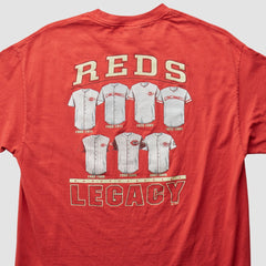 Cincinnati Reds Majestic 2000s T-Shirt - Red - Vintage T-shirts