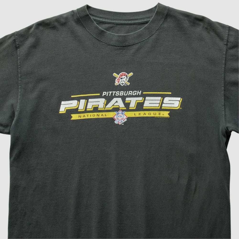 Pittsburgh Pirates 2000s T-Shirt - Black - Vintage T-shirts