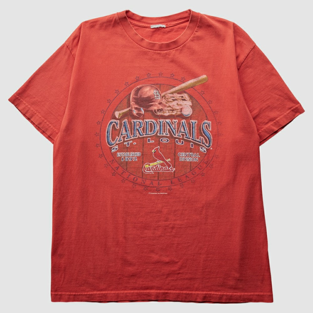 St. Louis Cardinals 2008 T-Shirt - Red - Vintage T-shirts
