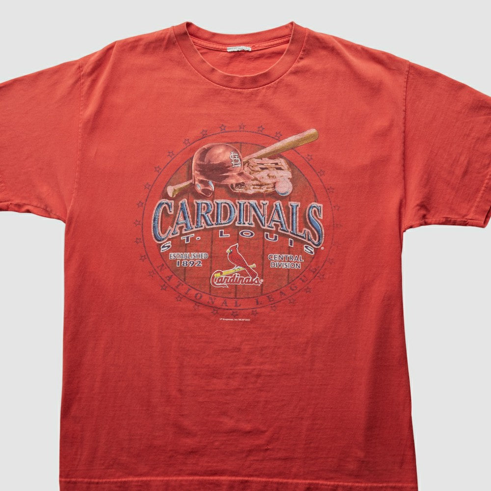 St. Louis Cardinals 2008 T-Shirt - Red - Vintage T-shirts