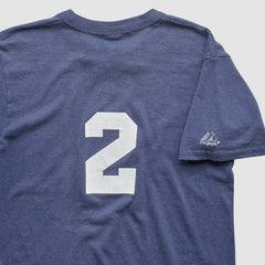 Atlanta Braves Majestic 90s T-Shirt - Navy - Vintage T-shirts