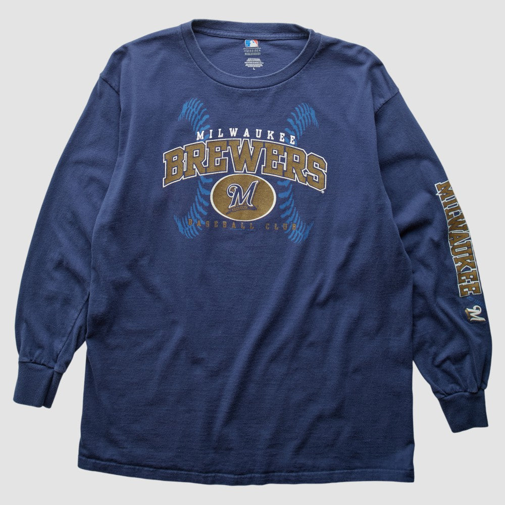 Milwaukee Brewers 2000s T-Shirt - Blue - Vintage T-shirts