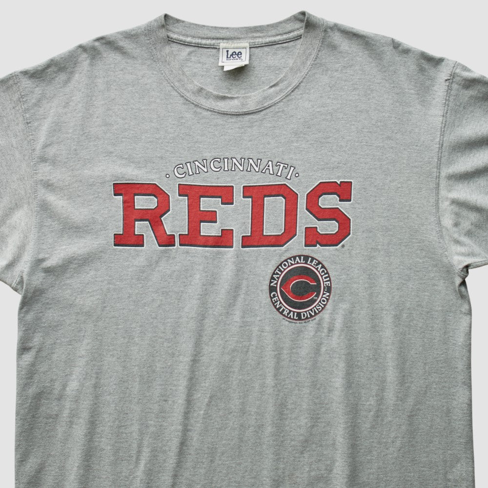Cincinnati Reds Lee Apparel 2006 T-Shirt - Gray - XVintage T-shirts