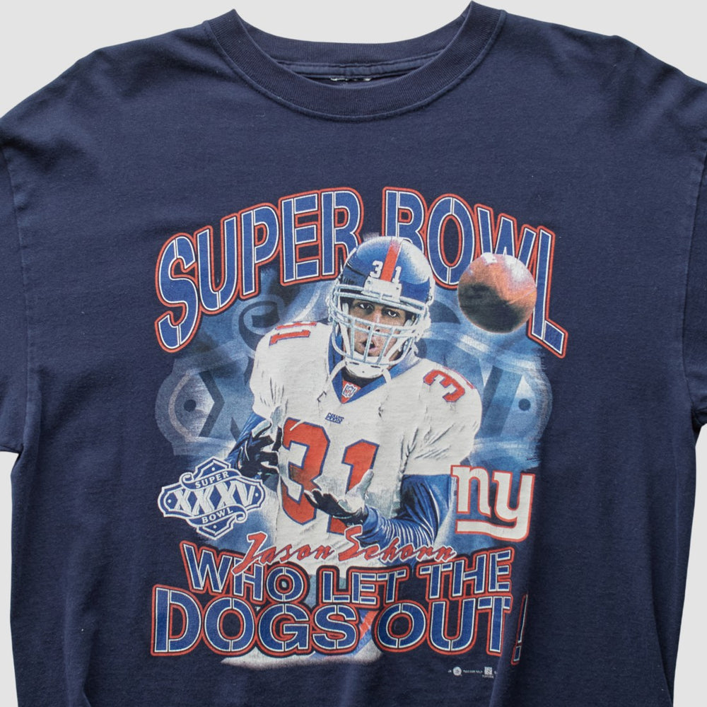 New York Giants 2001 T-Shirt - Navy T-shirts