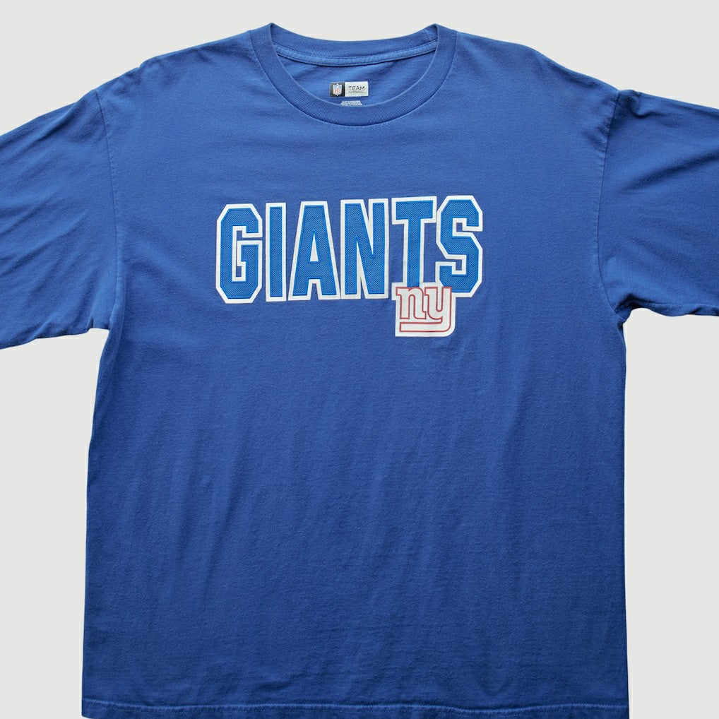 New York Giants NFL 2010s T-Shirt - Blue T-shirts