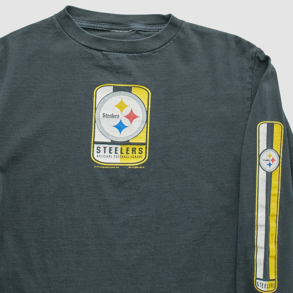 Pittsburgh Steelers VF Imagewear 2001 Pullover Sweatshirt - Gray Pullover