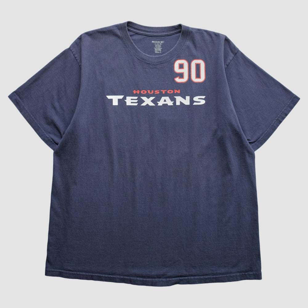 Houston Texans Reebok 2000s T-Shirt - Navy T-shirts