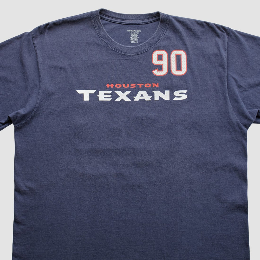 Houston Texans Reebok 2000s T-Shirt - Navy T-shirts