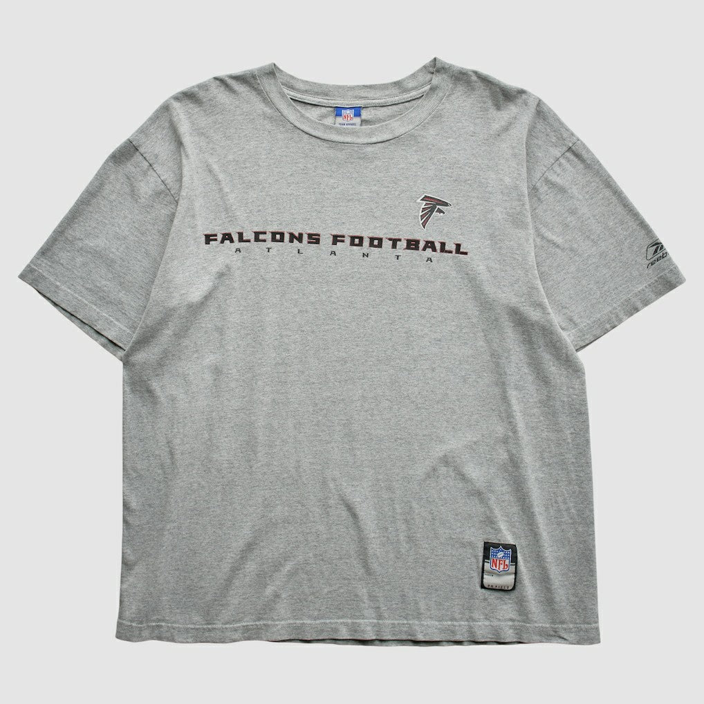 Atlanta Falcons Reebok 2000s T-Shirt - Gray T-shirts
