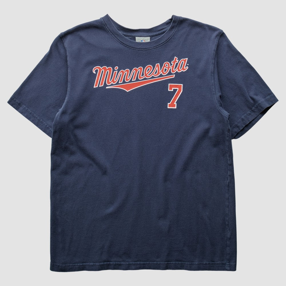 Minnesota Twins 2000s T-Shirt - Navy - Vintage T-shirts
