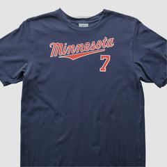 Minnesota Twins 2000s T-Shirt - Navy - Vintage T-shirts