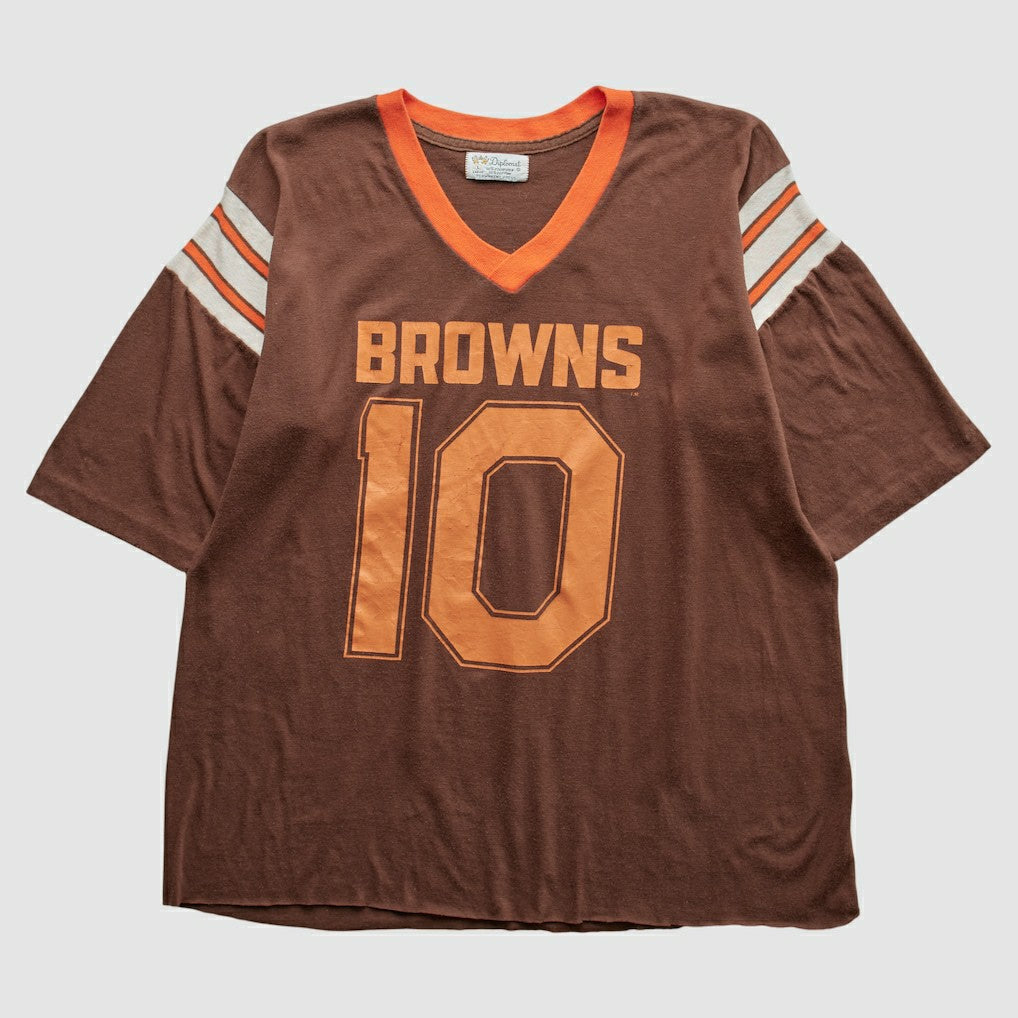 Cleveland Browns 80s T-Shirt - Brown T-shirts