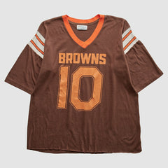 Cleveland Browns 80s T-Shirt - Brown T-shirts