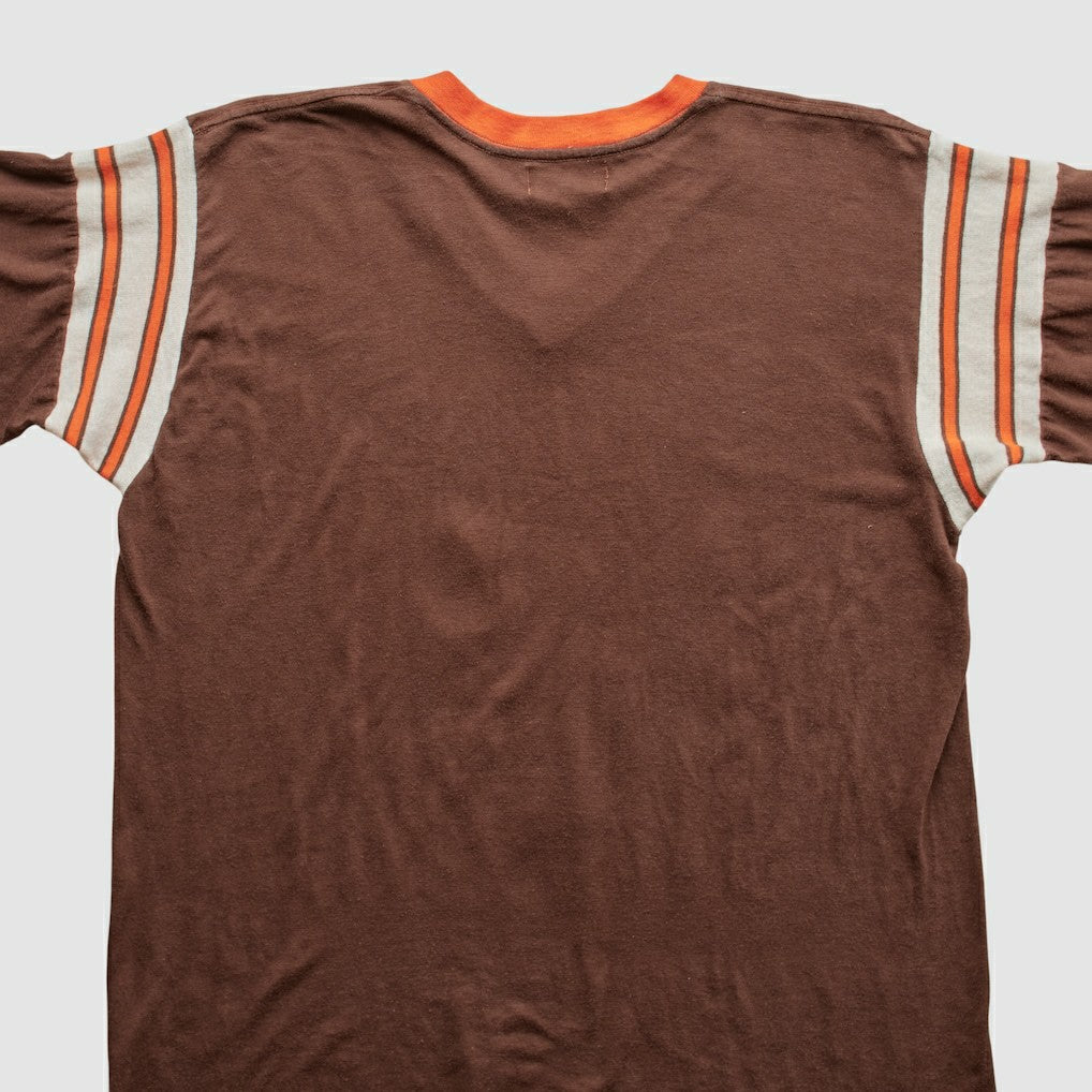 Cleveland Browns 80s T-Shirt - Brown T-shirts