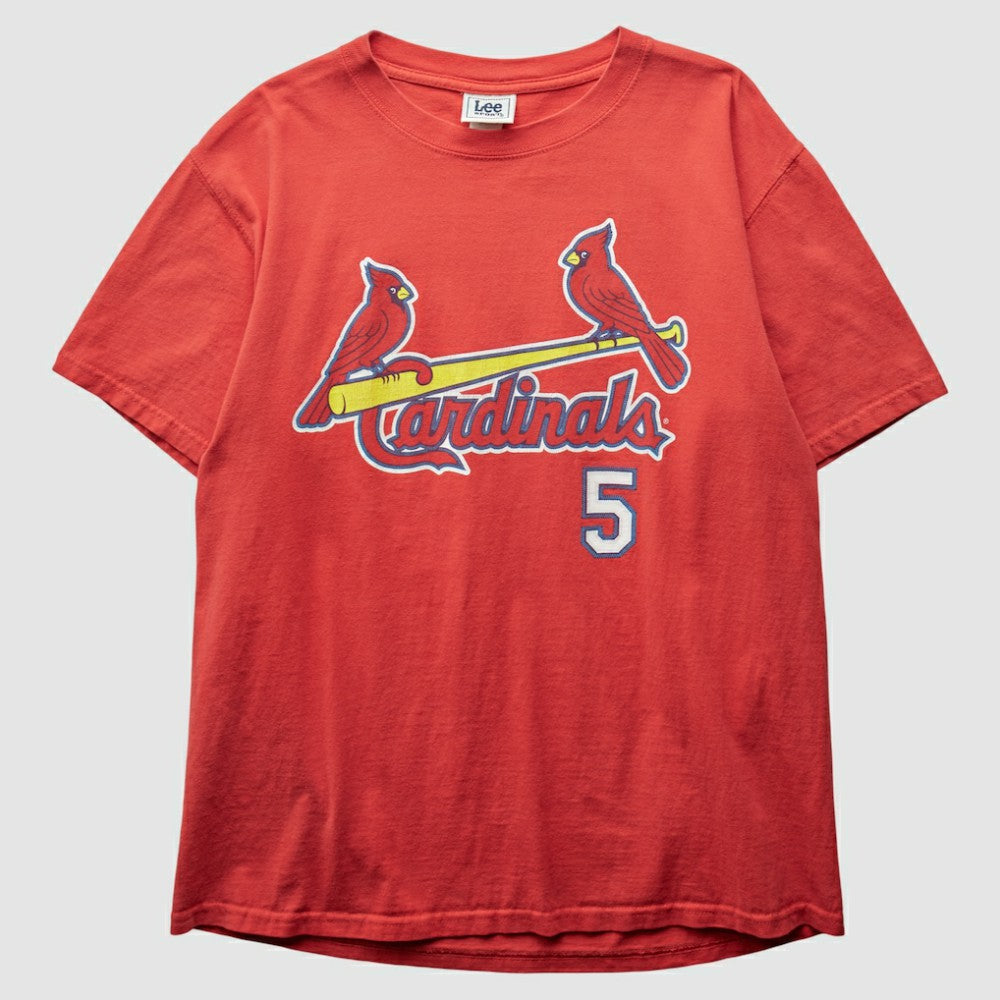 St. Louis Cardinals Lee Apparel 2000s T-Shirt - Red - Vintage T-shirts
