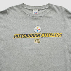 Pittsburgh Steelers NFL 2000s T-Shirt - Gray T-shirts