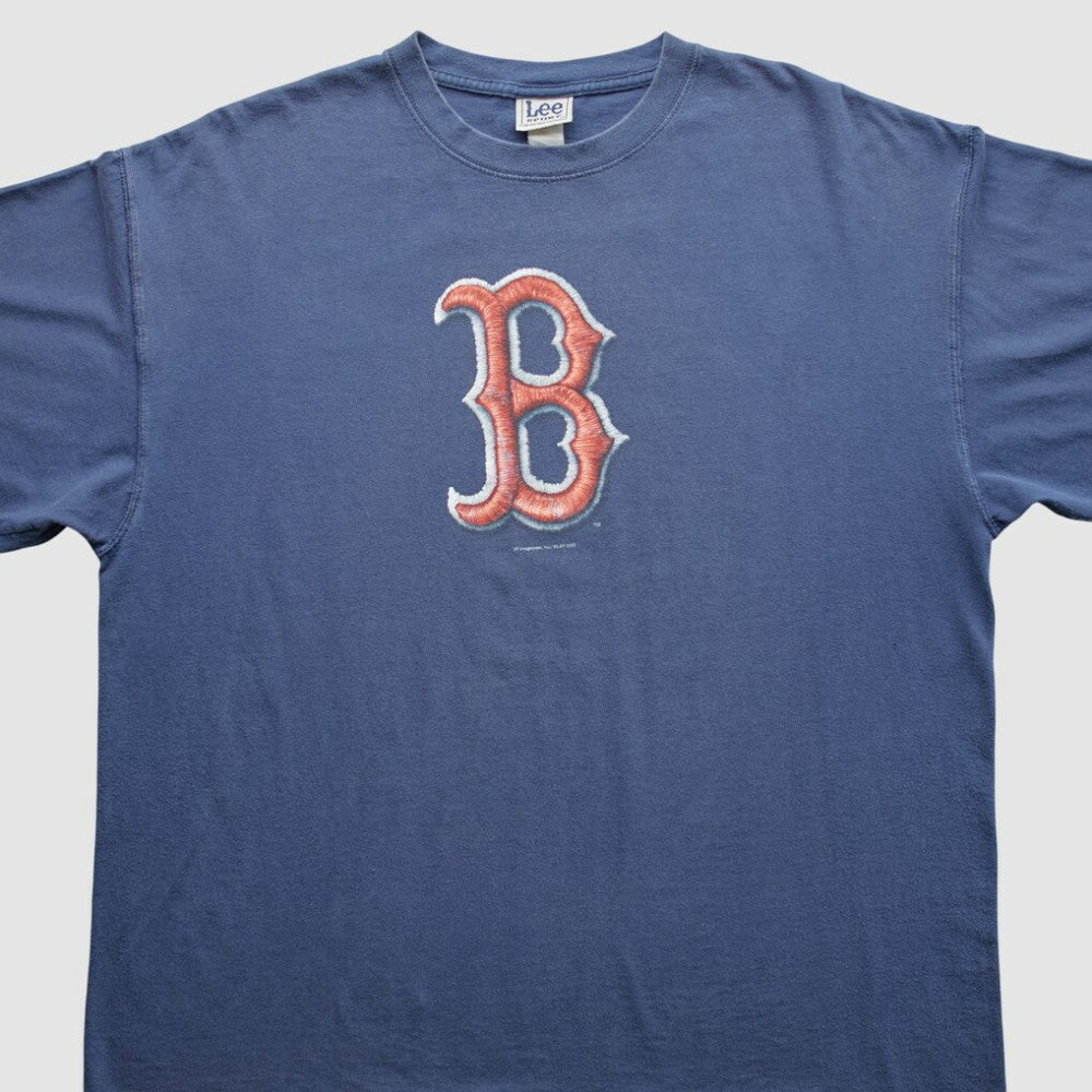 Boston Red Sox Lee Apparel 2005 T-Shirt - Blue - 2XVintage T-shirts