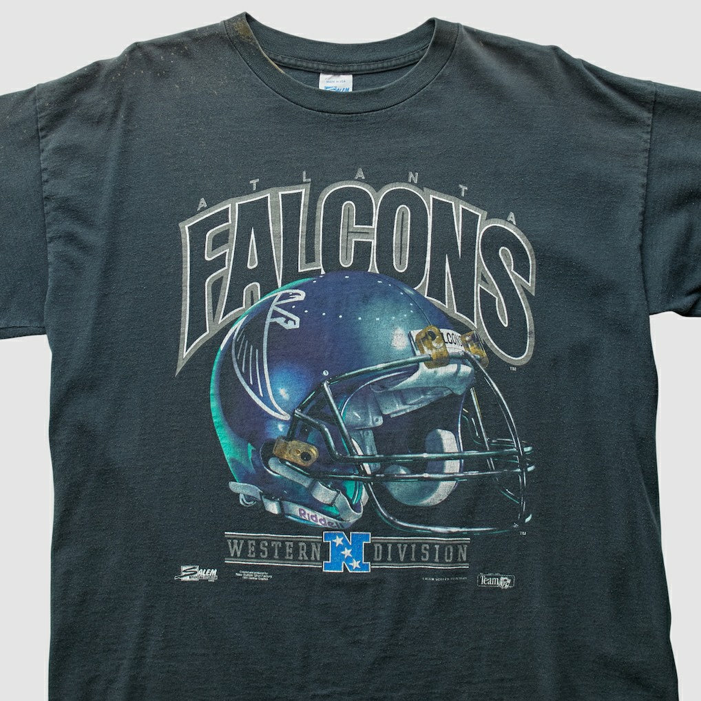 Atlanta Falconsm 1991 T-Shirt - Black T-shirts