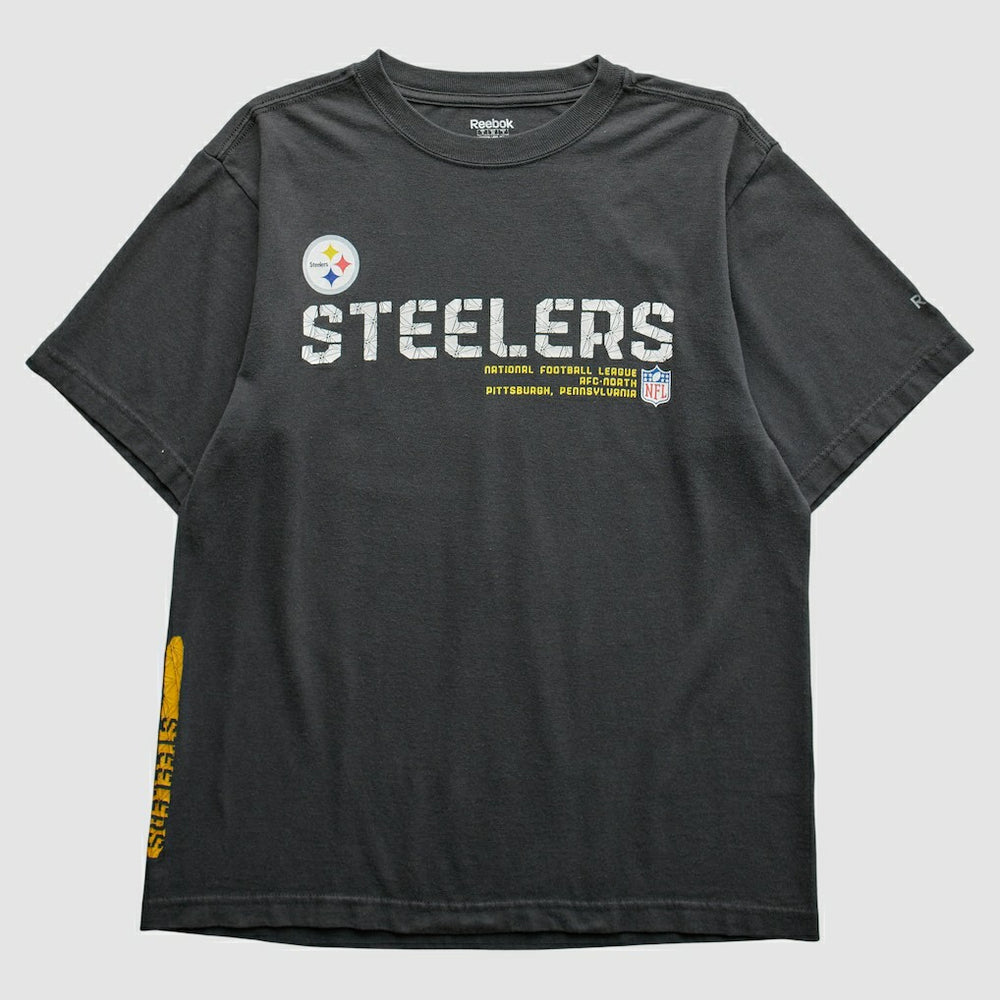 Pittsburgh Steelers Reebok 2000s T-Shirt - Black T-shirts