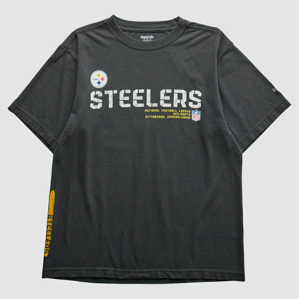 Pittsburgh Steelers Reebok 2000s T-Shirt - Black T-shirts