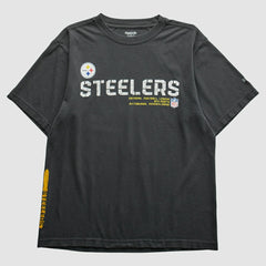 Pittsburgh Steelers Reebok 2000s T-Shirt - Black T-shirts