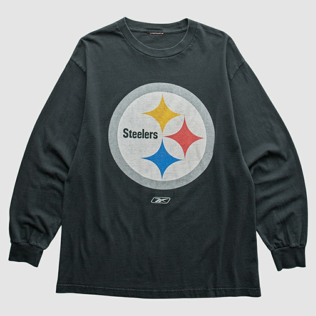 Pittsburgh Steelers Reebok 2000s T-Shirt - Black T-shirts