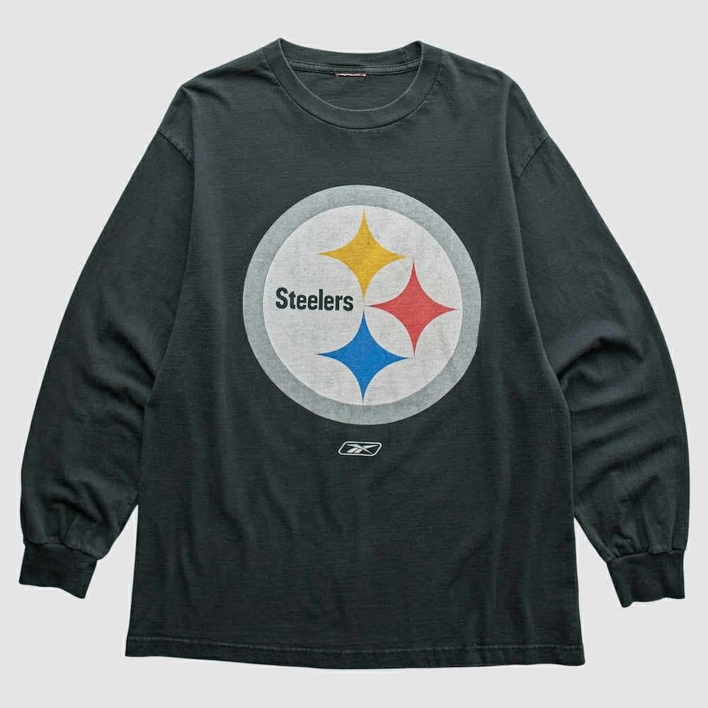 Pittsburgh Steelers Reebok 2000s T-Shirt - Black T-shirts