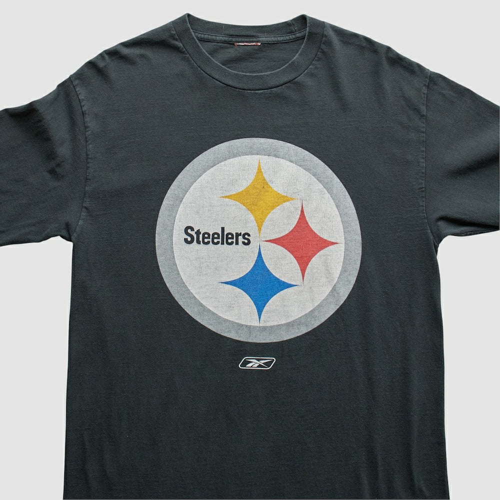 Pittsburgh Steelers Reebok 2000s T-Shirt - Black T-shirts
